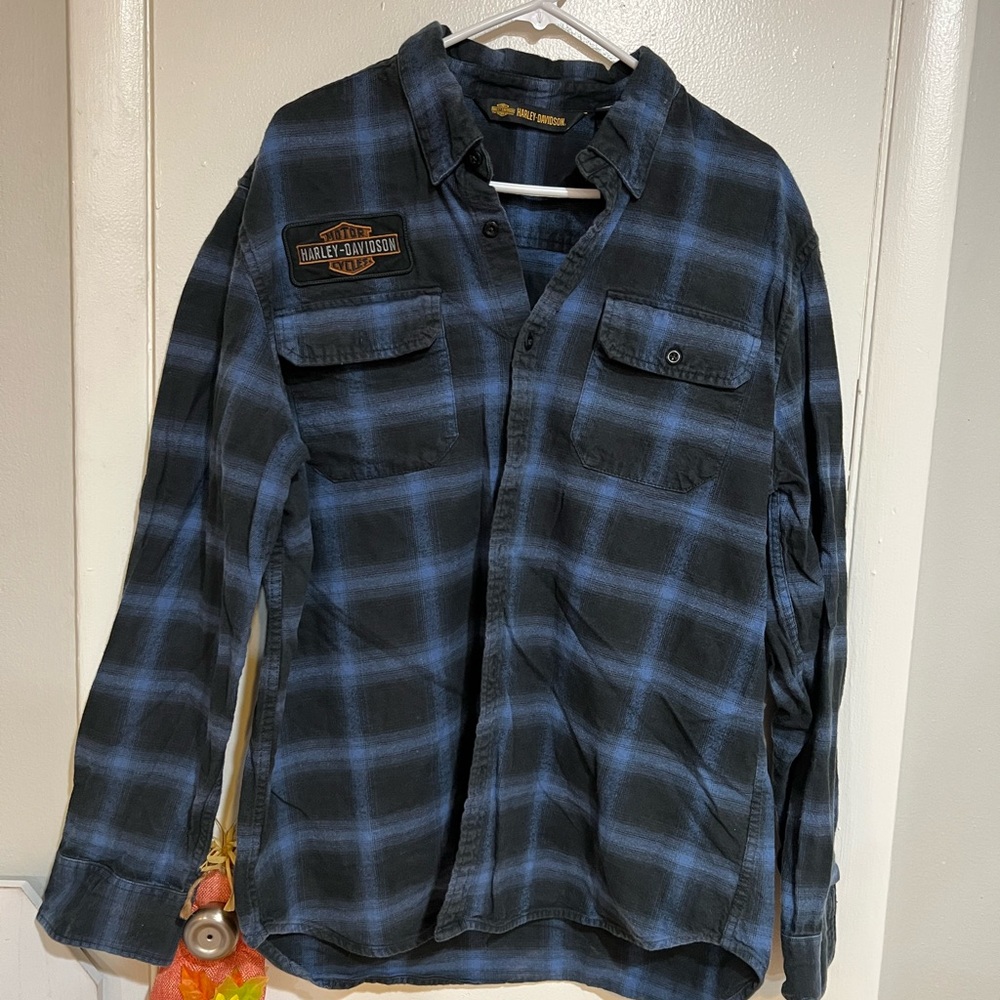 Harley Davidson flannel XL!!